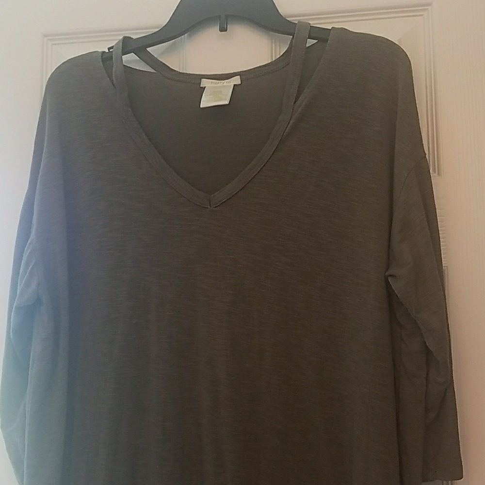 Matty M quarter sleeve shirt